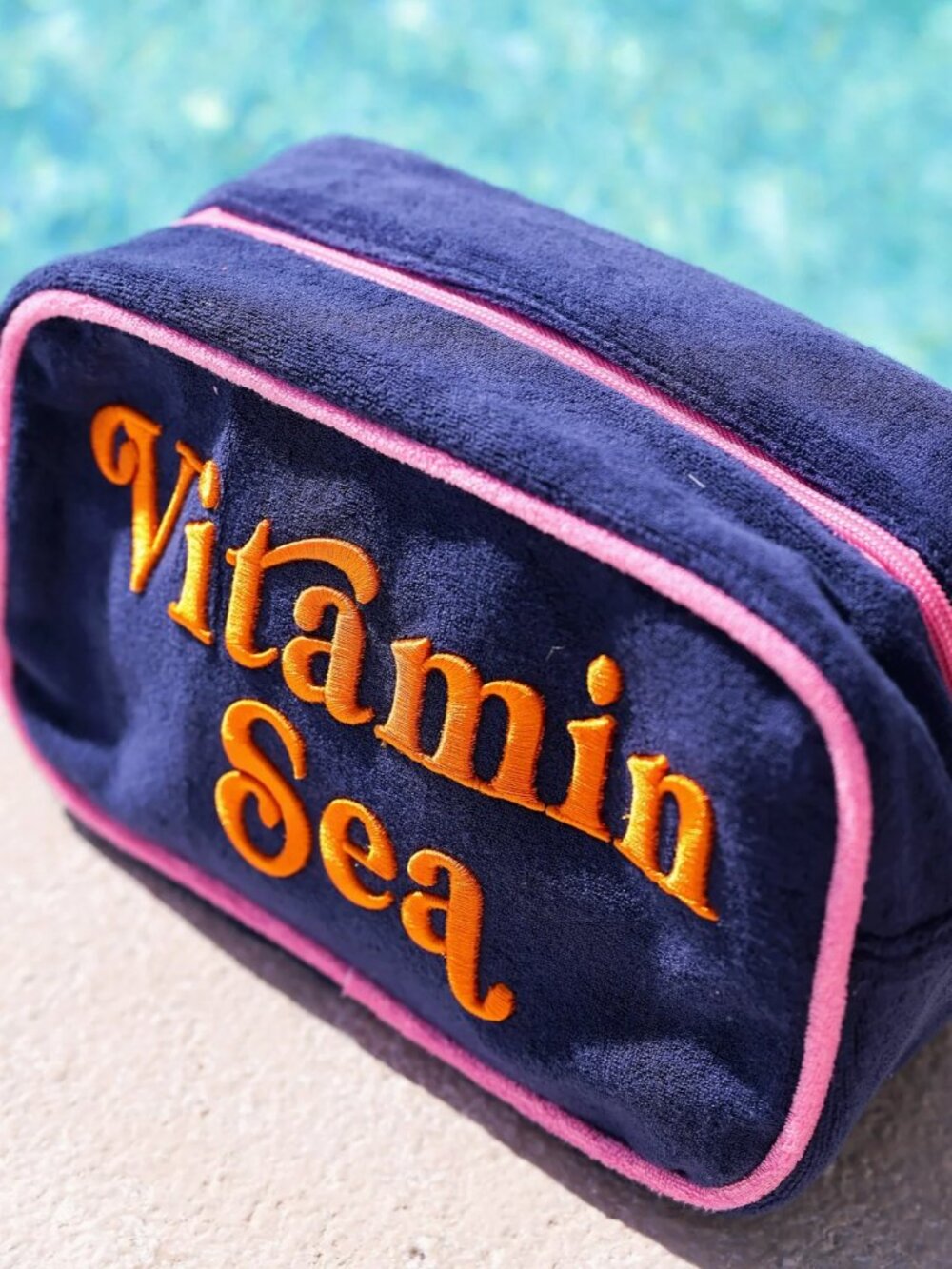 Shiraleah Cosmetic Bag_ Vitamin Sea "Brand New W/ Tags
